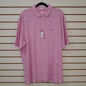 THE ORIGINAL 4-BUTTON POLO Neese Striped Polo